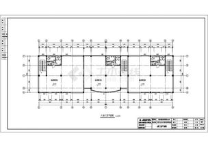 3940平米小区物业管理用房建筑设计图